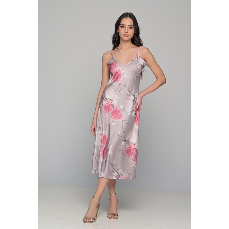 Midi Σατέν Lingerie Φόρεμα ΔΩΡΟ το String - Εμπριμέ (003433-Εμπριμέ) Midi Σατέν Lingerie Φόρεμα ΔΩΡΟ το String - Εμπριμέ (003433-Εμπριμέ)
