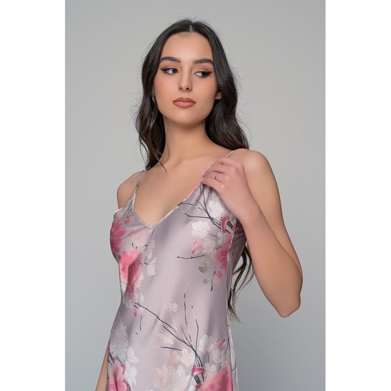 Midi Σατέν Lingerie Φόρεμα ΔΩΡΟ το String - Εμπριμέ (003433-Εμπριμέ) Midi Σατέν Lingerie Φόρεμα ΔΩΡΟ το String - Εμπριμέ (003433-Εμπριμέ)