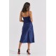 Midi Σατέν Slip Dress ΔΩΡΟ το String – Μπλε (003434-Μπλε) Midi Σατέν Slip Dress ΔΩΡΟ το String – Μπλε (003434-Μπλε)