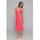 Midi Σατέν Slip Dress ΔΩΡΟ το String - Καρπουζί (003434-Καρπουζί) Midi Σατέν Slip Dress ΔΩΡΟ το String - Καρπουζί (003434-Καρπουζί)