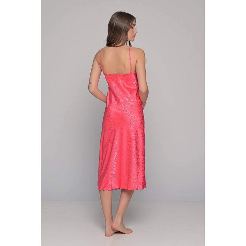 Midi Σατέν Slip Dress ΔΩΡΟ το String - Καρπουζί (003434-Καρπουζί) Midi Σατέν Slip Dress ΔΩΡΟ το String - Καρπουζί (003434-Καρπουζί)