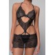 Sexy Δαντελωτό Νυχτικάκι - Μαύρο (003435-Μαύρο) Sexy Δαντελωτό Νυχτικάκι - Μαύρο (003435-Μαύρο)