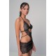 Sexy Δαντελωτό Νυχτικάκι - Μαύρο (003435-Μαύρο) Sexy Δαντελωτό Νυχτικάκι - Μαύρο (003435-Μαύρο)