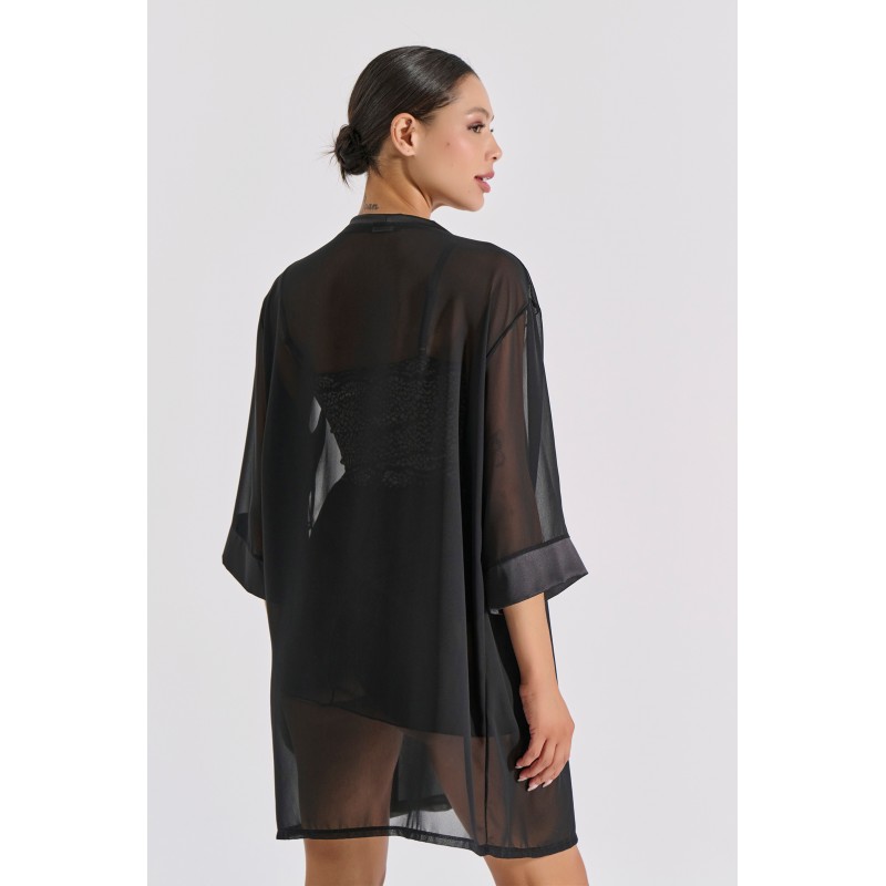 Sexy Σετ Εσωρούχων με Διαφάνεια - Μαύρο (Set3464-5365-Μαύρο)