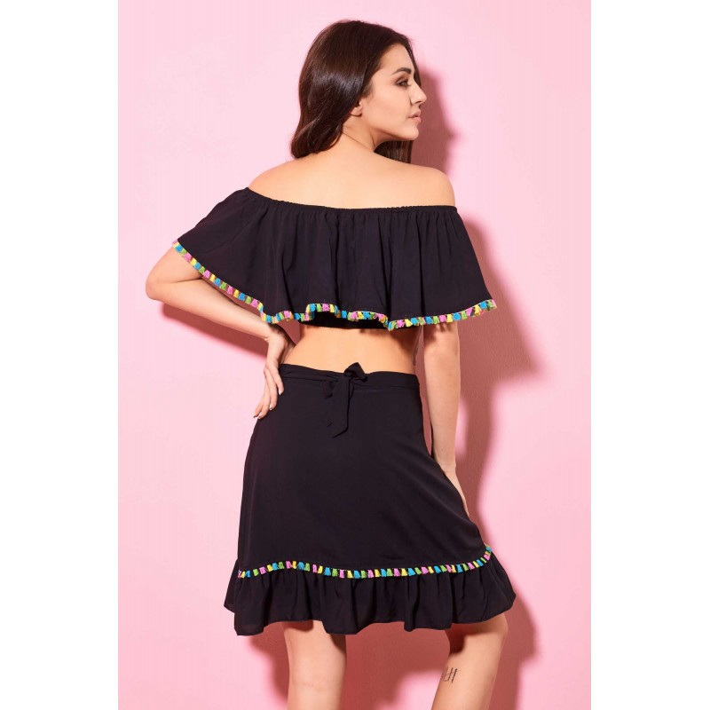 Crop Top Βουάλ - Φούξια (040132-Φούξια) Crop Top Βουάλ - Φούξια (040132-Φούξια)