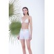 Σόρτς Rayon - Λευκό (040164-Λευκό) Σόρτς Rayon - Λευκό (040164-Λευκό)