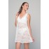 Κοντό Καφτάνι Πλεκτό - Λευκό (040279-Λευκό)