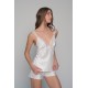 Σατέν Babydoll Με Δαντέλα - Ιβουάρ (004188-Ιβουάρ) Σατέν Babydoll Με Δαντέλα - Ιβουάρ (004188-Ιβουάρ)