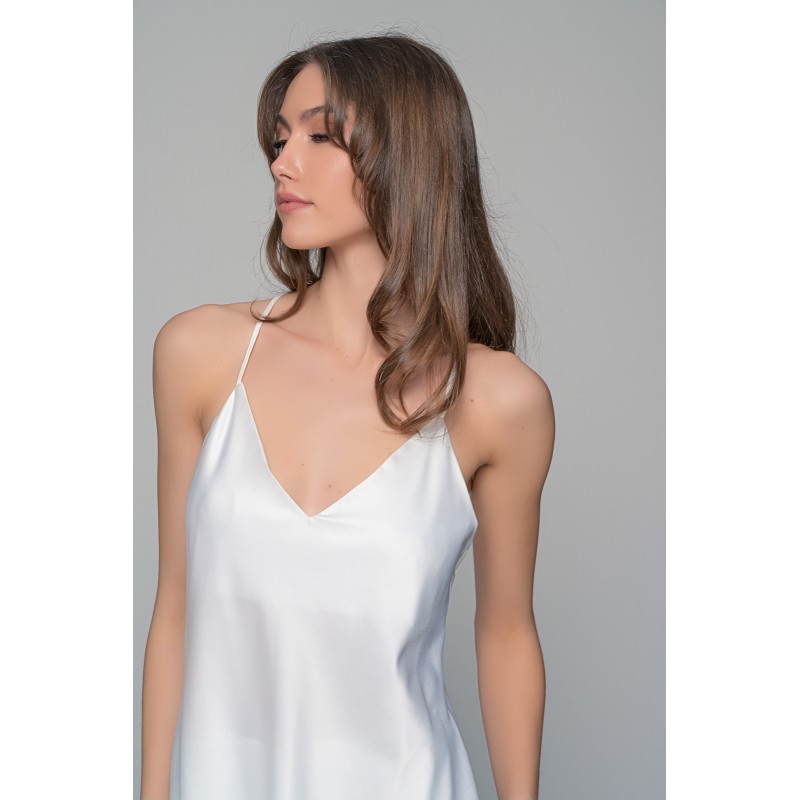 Νυφικό Babydoll Σατέν με Σορτς - Ιβουάρ (004198-Ιβουάρ) Νυφικό Babydoll Σατέν με Σορτς - Ιβουάρ (004198-Ιβουάρ)