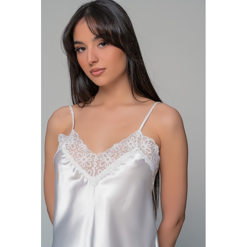 Babydoll με Σορτς Σατεν - Ροζ (004176-Ροζ)