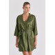Σετ Σατέν Εσωρούχων Babydoll + Ρόμπα - Λαδί (Set4189-5369-Λαδί) Σετ Σατέν Εσωρούχων Babydoll + Ρόμπα - Λαδί (Set4189-5369-Λαδί)