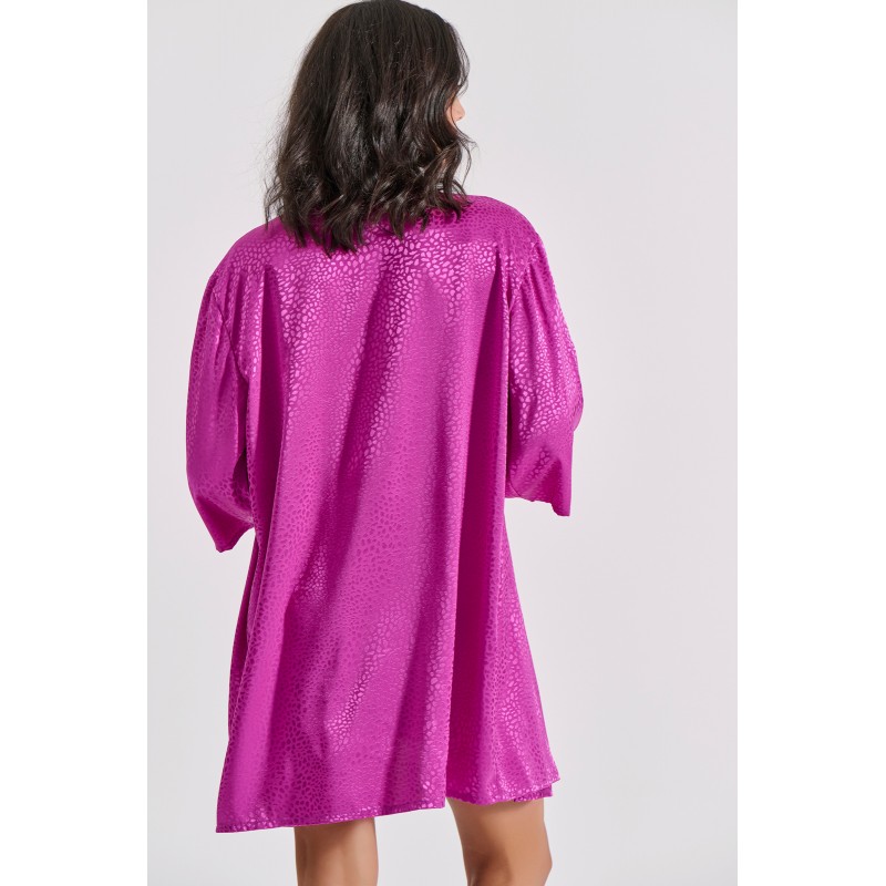Σετ Σατέν Εσωρούχων Νυχτικάκι + Ρόμπα - Magenta (Set3429-5369-Magenta) Σετ Σατέν Εσωρούχων Νυχτικάκι + Ρόμπα - Magenta (Set3429-5369-Magenta)