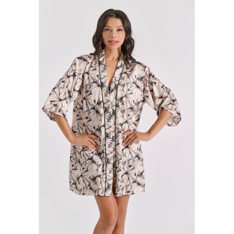 Σετ Σατέν Εσωρούχων Babydoll + Ρόμπα - Φλοράλ (Set4204-5372-Φλοράλ) Σετ Σατέν Εσωρούχων Babydoll + Ρόμπα - Φλοράλ (Set4204-5372-Φλοράλ)