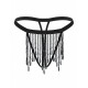 G-string Ανοιχτό στον Καβάλο με Πέρλες - Μαύρο (060108-Μαύρο) G-string Ανοιχτό στον Καβάλο με Πέρλες - Μαύρο (060108-Μαύρο)