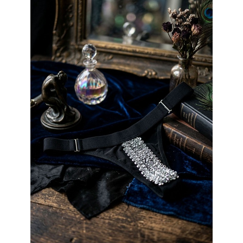 Sexy String Κορδόνι με Παγέτες - Ασημί (060118-Ασημί) Sexy String Κορδόνι με Παγέτες - Ασημί (060118-Ασημί)
