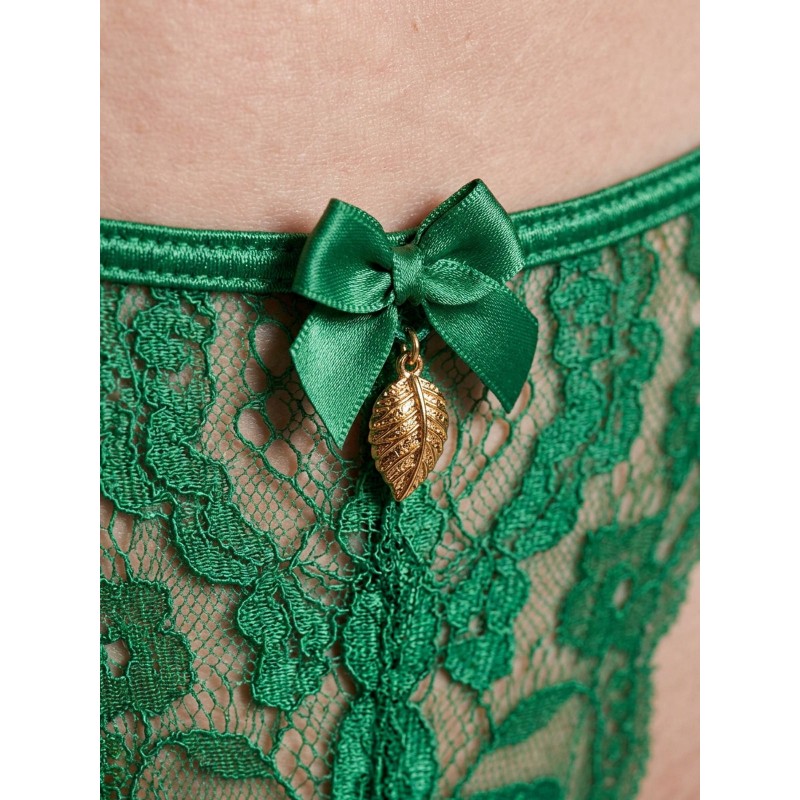 Δαντελένιο Mini Micro G-string - Πράσινο (060128-Πράσινο) Δαντελένιο Mini Micro G-string - Πράσινο (060128-Πράσινο)