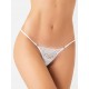 Micro G-string - Λευκό-ασημί (006752-Λευκό-Ασημί) Micro G-string - Λευκό-ασημί (006752-Λευκό-Ασημί)
