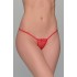 Mini Micro G-string Δαντέλα - Κόκκινο (006825-Κόκκινο)