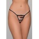 Mini Micro G-string Τούλι - Τιγρέ (006868-Τιγρέ)