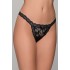 Δαντελένιο G-string - Μαύρο (006870-Μαύρο)