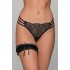 Δαντελένιο G-string - Μαύρο (006887-Μαύρο)