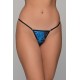 Micro G-string Σατέν - Μπλε-μαύρο (006890-Μπλε-μαύρο) Micro G-string Σατέν - Μπλε-μαύρο (006890-Μπλε-μαύρο)