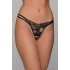 G-string με Κεντητό Μοτίφ - Τιγρέ (006893-Τιγρέ)