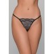 Δαντελένιο Micro G-string - Ασημί (006901-Ασημί) Δαντελένιο Micro G-string - Ασημί (006901-Ασημί)
