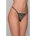 Open G-string Δαντέλα - Ασημί (006902-Ασημί)