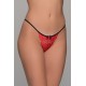 Δαντελένιο G-String – Κόκκινο (006906-Κόκκινο)