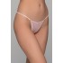 Micro G-string Σατέν Φλοράλ - Ροζ (006908-Ροζ)