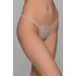 Micro G-string Τούλι και Δαντέλα- Μπεζ (006910-Μπεζ)