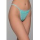 Micro G-string Σατέν και Δαντέλα- Aqua (006911-Aqua) Micro G-string Σατέν και Δαντέλα- Aqua (006911-Aqua)