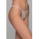 Micro G-string Σατέν και Δαντέλα- Μπεζ (006911-Μπεζ) Micro G-string Σατέν και Δαντέλα- Μπεζ (006911-Μπεζ)