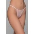 G-string Σατέν και Δαντέλα- Baby pink (006912-Baby pink)