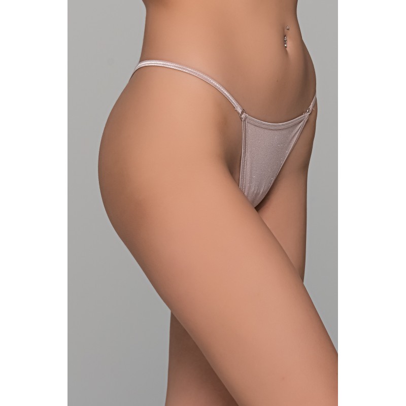 Micro G-string Λύκρα - Μπεζ (006915-Μπεζ) Micro G-string Λύκρα - Μπεζ (006915-Μπεζ)