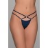 Micro G-string Ιριδίζουσα Λύκρα - Μπλε (006916-Μπλε)