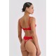 G-string Ιριδίζουσα Λύκρα - Κόκκινο (006918-Κόκκινο) G-string Ιριδίζουσα Λύκρα - Κόκκινο (006918-Κόκκινο)