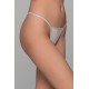 Micro G-string  Ύφασμα Ριπ - Μπεζ (006919-Μπεζ)