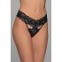 G-string Δαντέλα - Μαύρο (006936-Μαύρο)