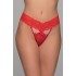 G-string Δαντέλα - Κόκκινο (006936-Κόκκινο)