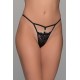Δαντελένιο G-string με Κόσμημα - Μαύρο (006937-Μαύρο) Δαντελένιο G-string με Κόσμημα - Μαύρο (006937-Μαύρο)