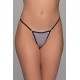 Micro G-string Σατέν Ζακάρ- Ασημί (006942-Ασημί) Micro G-string Σατέν Ζακάρ- Ασημί (006942-Ασημί)