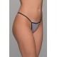 Micro G-string Σατέν Ζακάρ- Ασημί (006942-Ασημί) Micro G-string Σατέν Ζακάρ- Ασημί (006942-Ασημί)