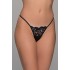 Δαντελένιο Micro G-string - Μαύρο (006951-Μαύρο)