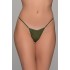 Σλιπ Micro G-String Σατέν Ζακάρ – Λαδί (006861-Λαδί)