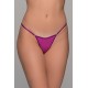 Σλιπ Micro G-String Σατέν Ζακάρ – Magenta (006861-Magenta)