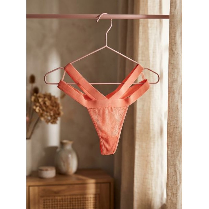 G-string Γυαλιστερή Λύκρα με Φαρδιά Λάστιχα - Κοραλί (006965-Κοραλί) G-string Γυαλιστερή Λύκρα με Φαρδιά Λάστιχα - Κοραλί (006965-Κοραλί)