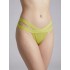 G-string Γυαλιστερή Λύκρα με Φαρδιά Λάστιχα - Λάϊμ (006965-Λαϊμ)