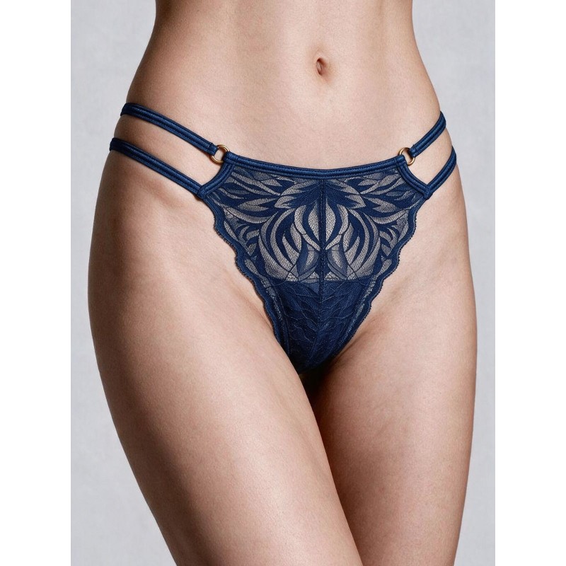 Δαντελένιο G-String -Μπλε (006990-Μπλε) Δαντελένιο G-String -Μπλε (006990-Μπλε)